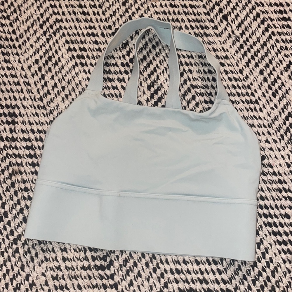 Crisscross Athleta sage green workout top